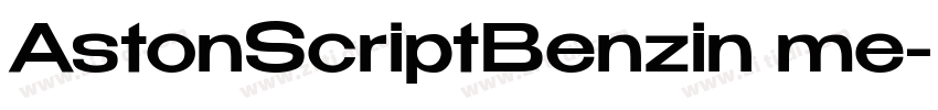 AstonScriptBenzin me字体转换